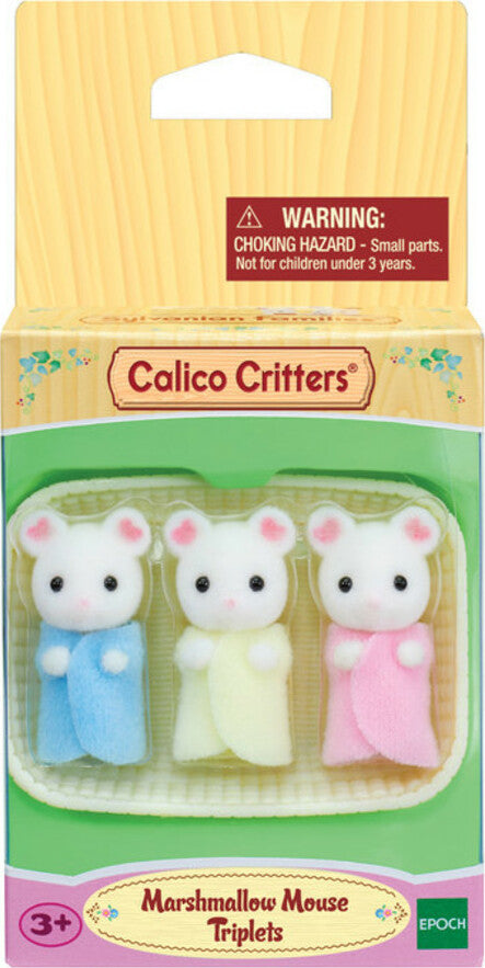 Marshmallow Mouse Triplets Calico Critters