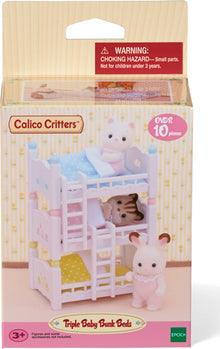 Triple Baby Bunk Beds Calico Critters