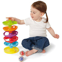 Whirl 'n Go Ball Tower - First Ball Ramp