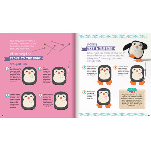 Sew Mini Animals Klutz