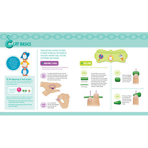 Make Clay Charms Klutz