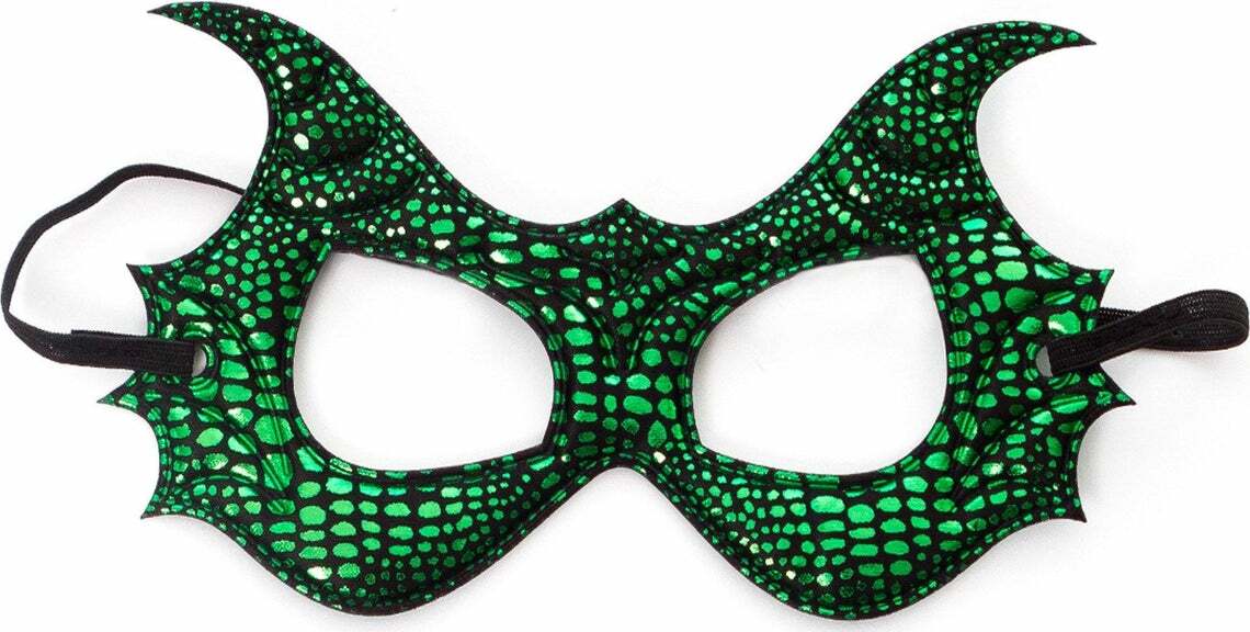 Green Dragon Wings & Mask Set