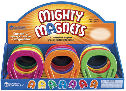 Primary Science 5" Mighty Magnet, Assorted Colors