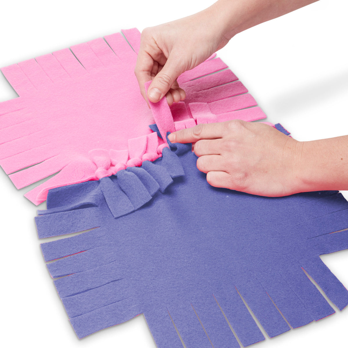 Created by Me! Flower Fleece Quilt