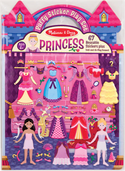 Puffy Sticker Play Set - Princess
