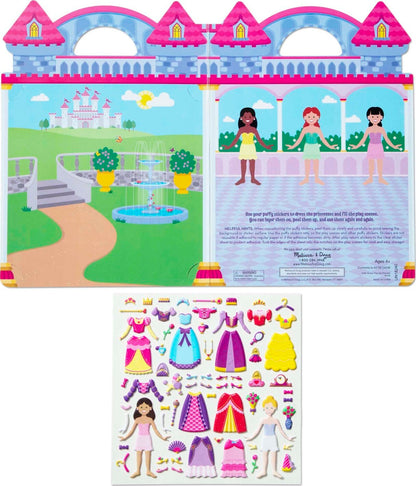 Puffy Sticker Play Set - Princess