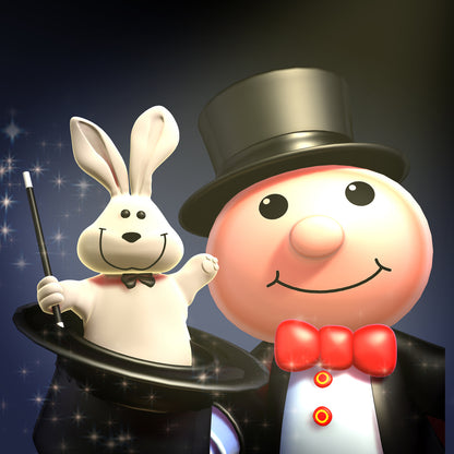 Marvin's Magic Rabbit and Deluxe Top Hat