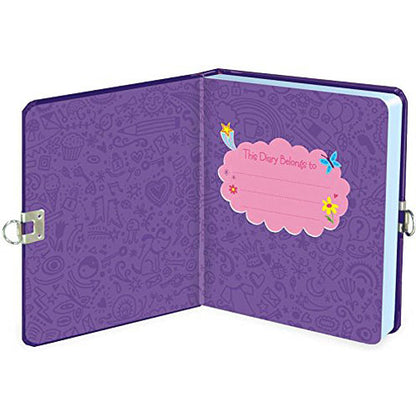 Secrets, Dreams and Wishes Glow in the Dark Lock and Key Diary