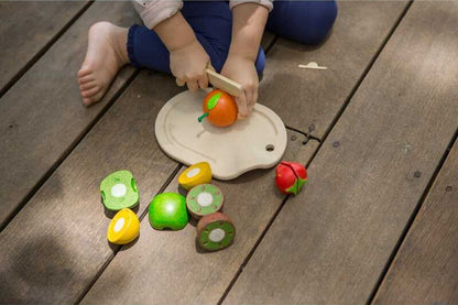 Assorted Wooden Fruits Set