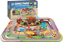 Dino Park Deluxe Train Puzzle Playset