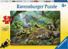 Rainforest Animals 60pc Puzzle