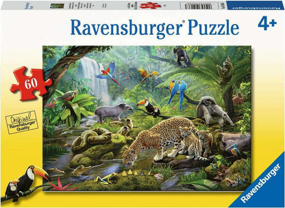 Rainforest Animals 60pc Puzzle