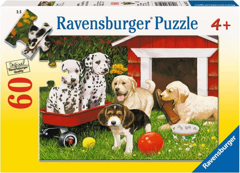 Puppy Party 60pc Puzzle