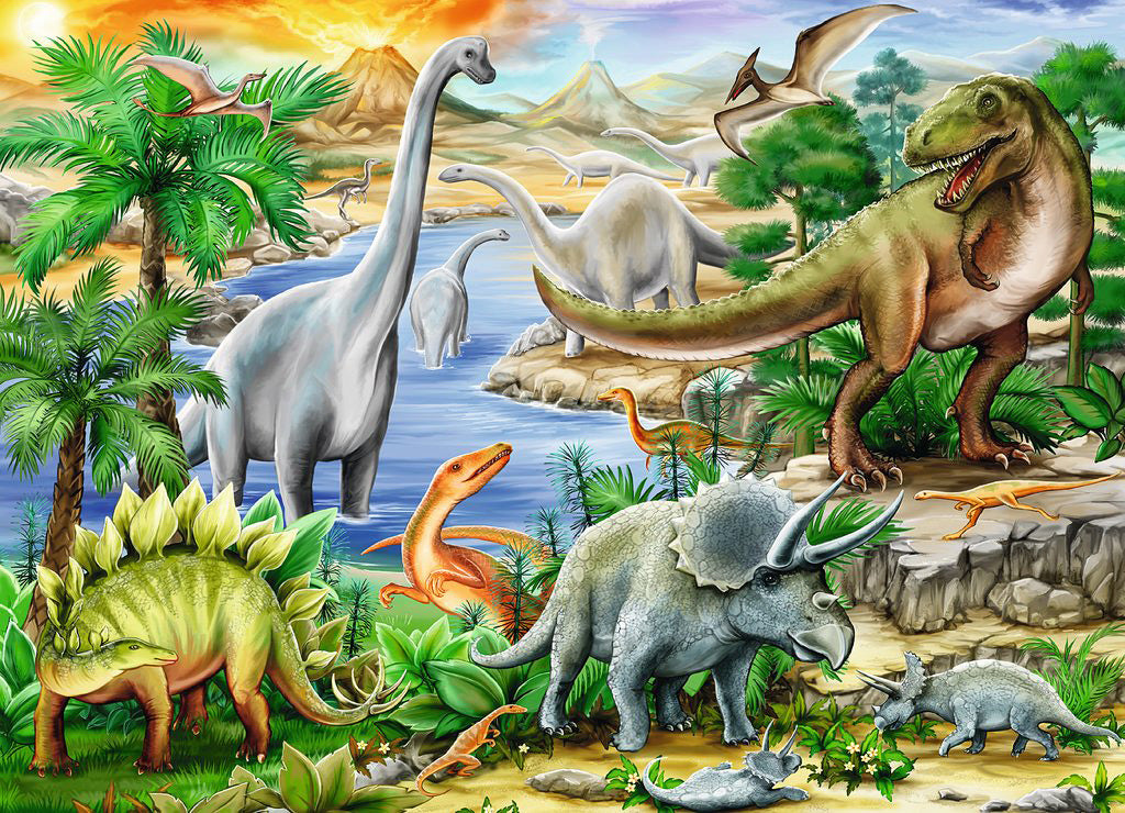 Prehistoric Life 60pc Puzzle