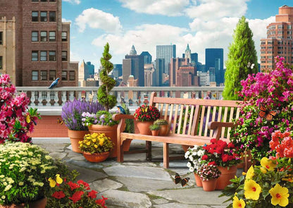 Rooftop Garden 500pc Puzzle