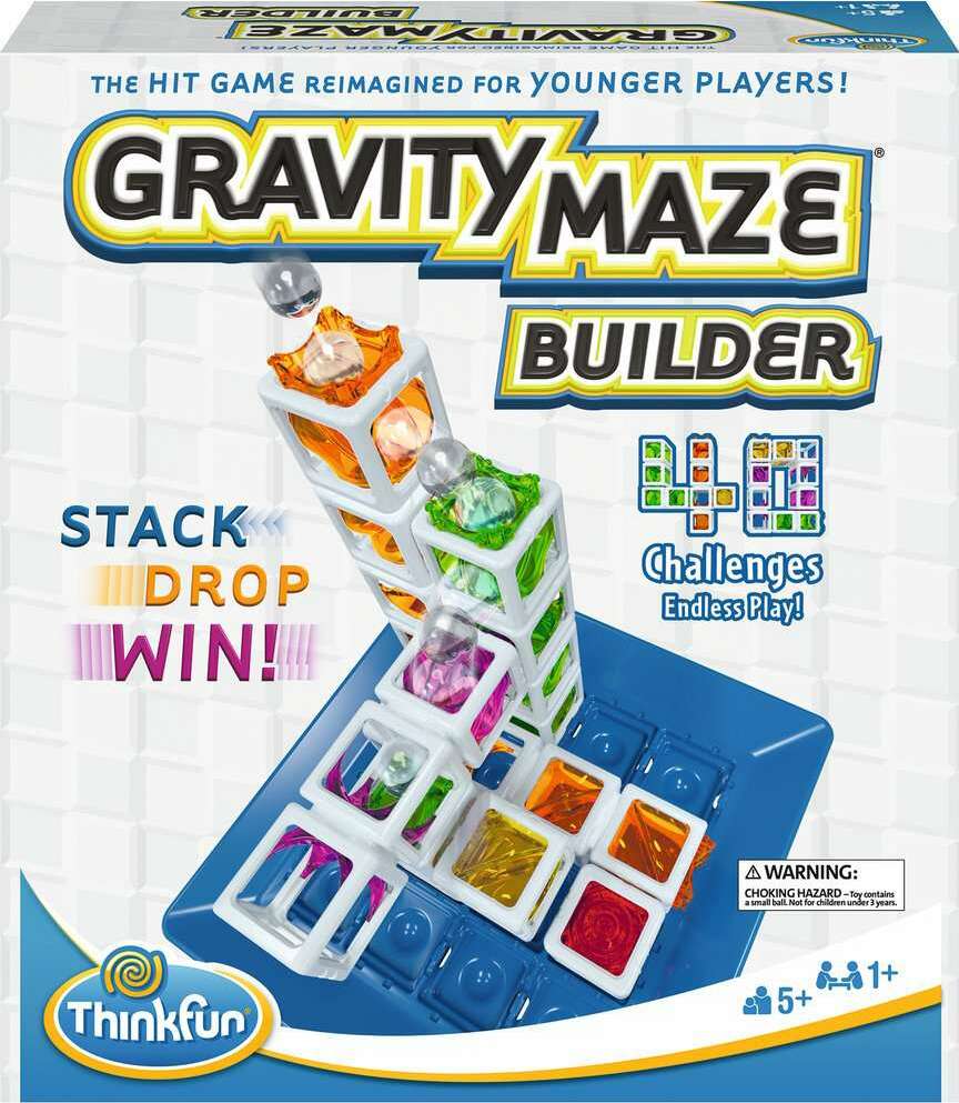 Gravity Maze Builder Game