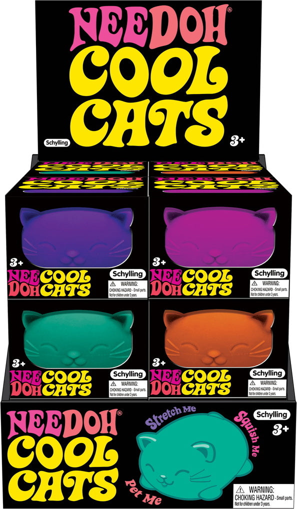 Cool Cats Nee Doh (Assorted Colors)