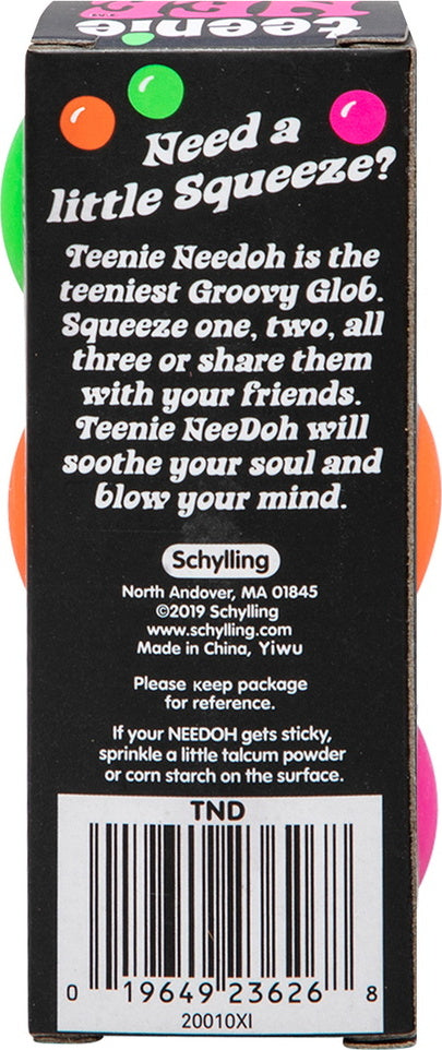 Teenie Nee Doh Set of 3