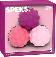 Odds Silicone Fidget Magnets Purple Bumps