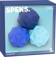 Odds Silicone Fidget Magnets Blue Peaks