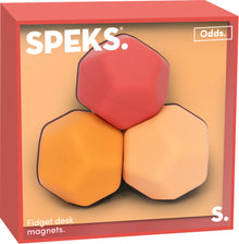 Odds Silicone Fidget Magnets Orange Planes