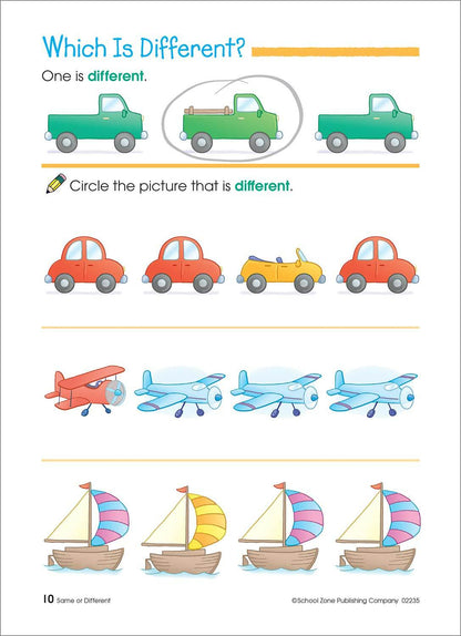 Preschool Basics Deluxe Edition Workbook