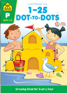 1-25 Dot-to-Dots Deluxe Edition Workbook