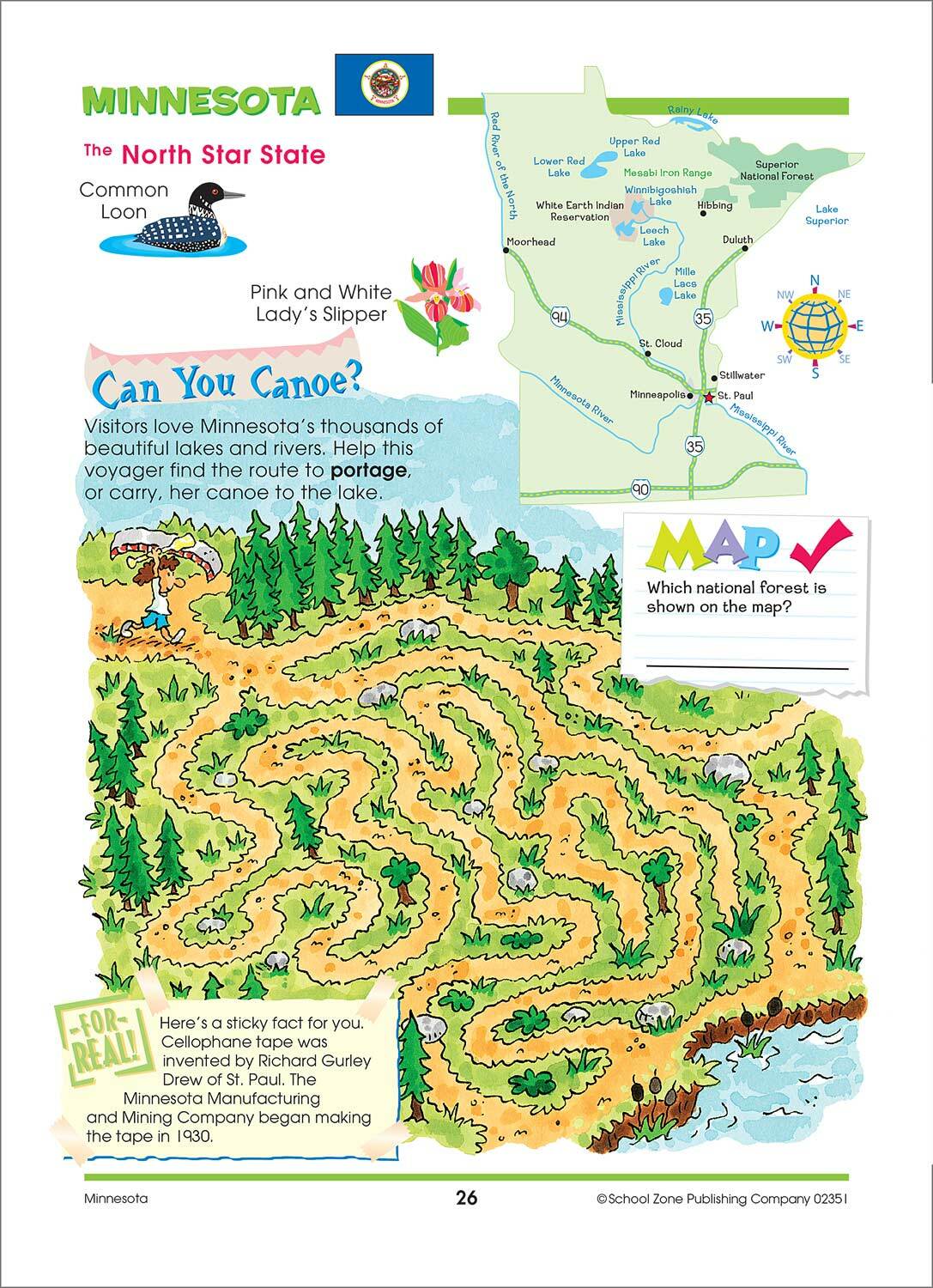 Travel the Great States Workbook