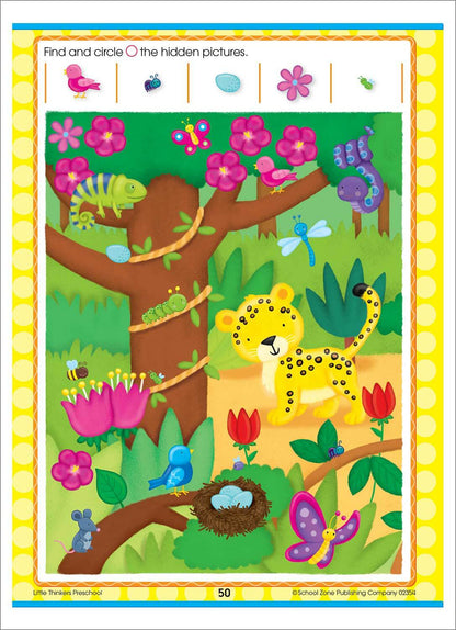 Little Thinkers Preschool Deluxe Edition Workbook