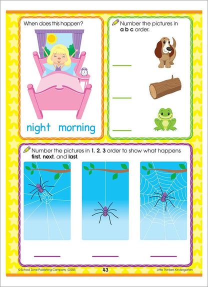 Little Thinkers Kindergarten Deluxe Edition Workbook