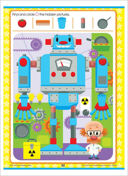 Little Thinkers Kindergarten Deluxe Edition Workbook