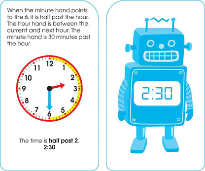 Time & Money Flash Cards