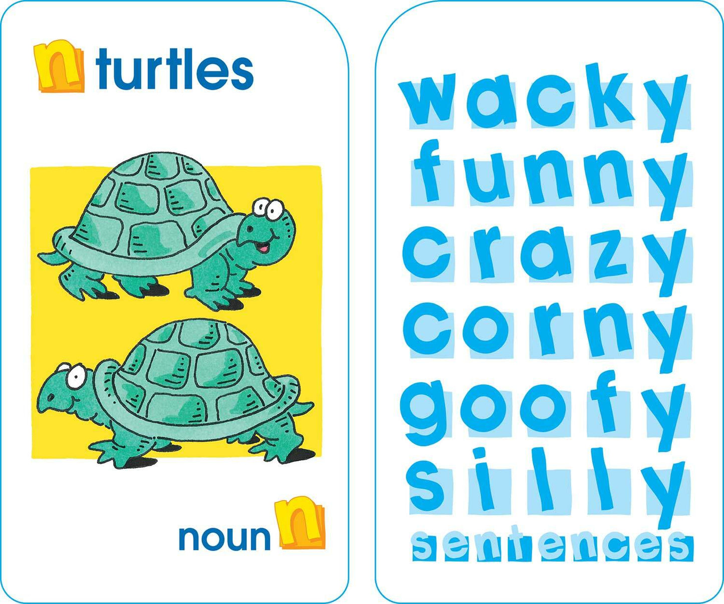 Nouns, Verbs & More Game Cards