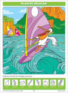 Hidden Pictures Deluxe Edition Activity Zone Workbook