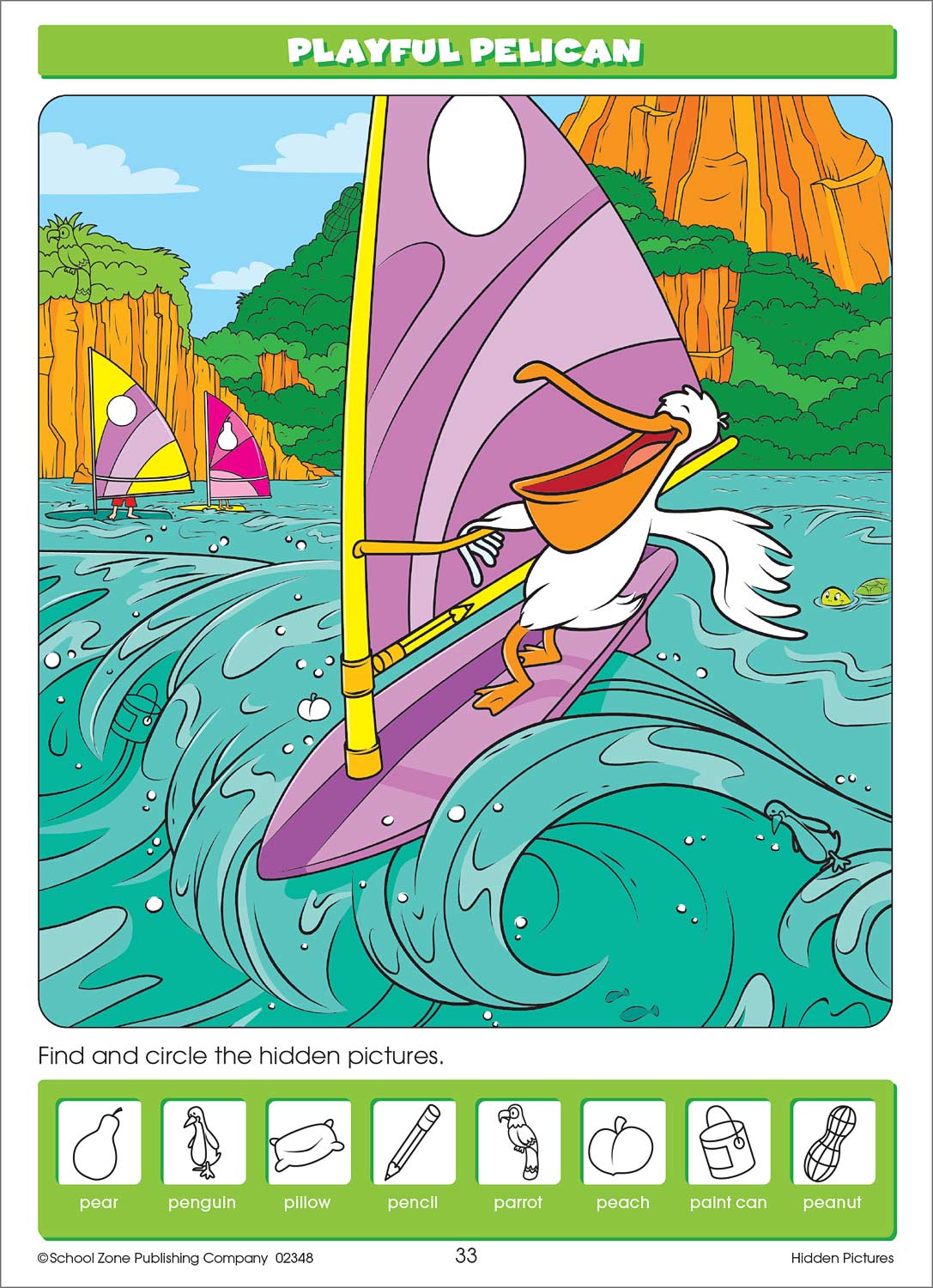 Hidden Pictures Deluxe Edition Activity Zone Workbook