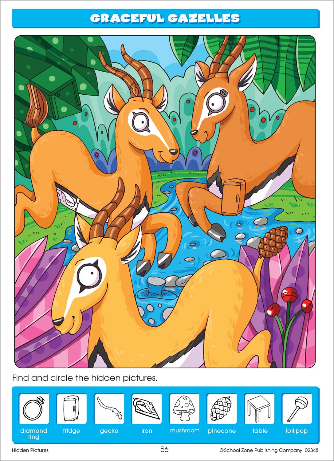 Hidden Pictures Deluxe Edition Activity Zone Workbook