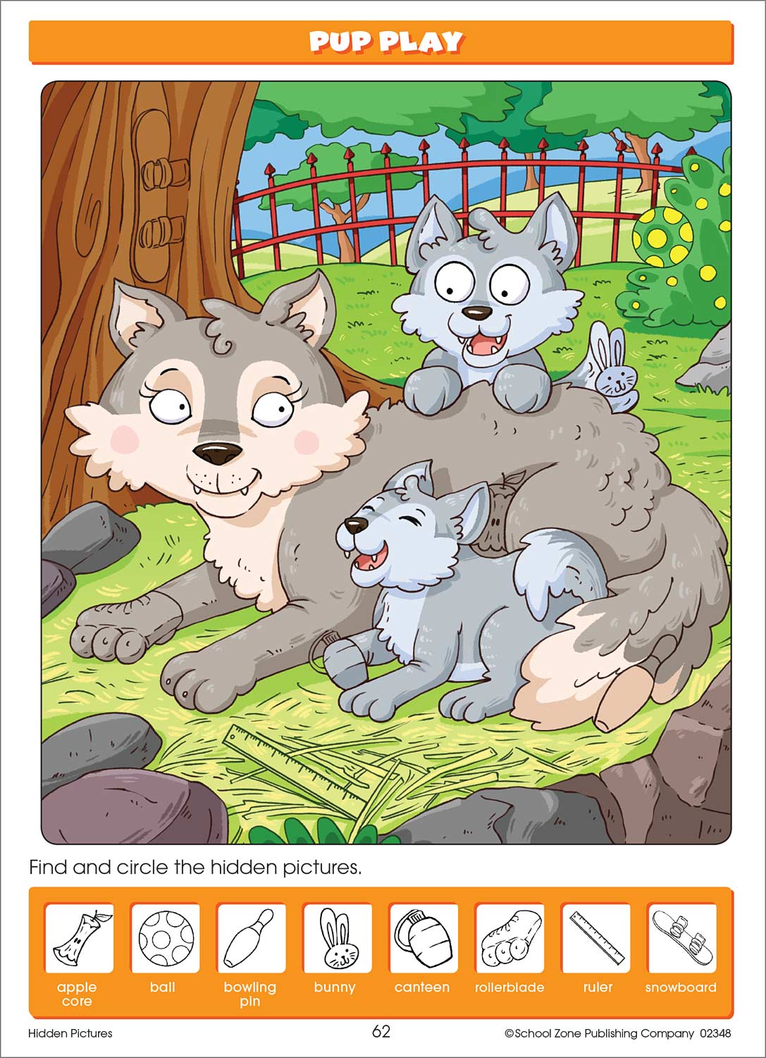 Hidden Pictures Deluxe Edition Activity Zone Workbook