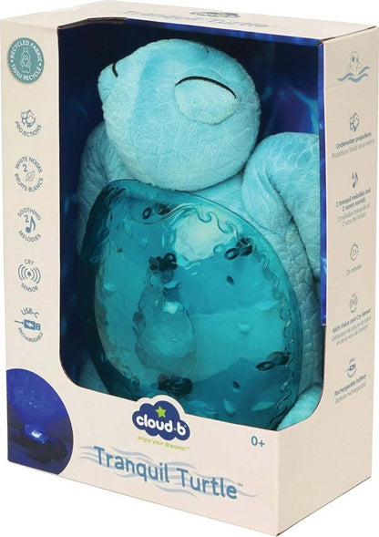 Cloud b Tranquil Turtle - Rechargeable Aqua