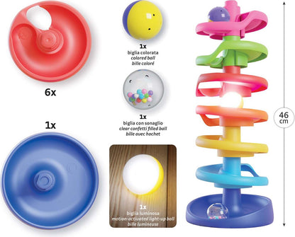Quercetti Spiral Tower Brightball