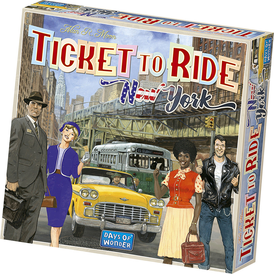 Ticket to Ride: New York Board Game