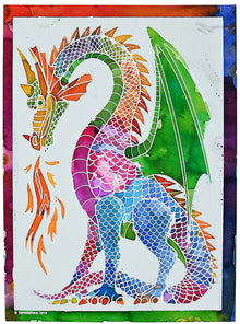 Aquarellum Junior Dragons Paint Set