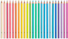 Pastel Hues Colored Pencils
