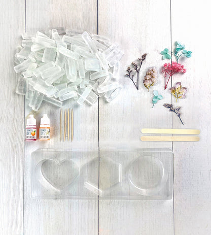 WishCraft Flower Power DIY Soaps