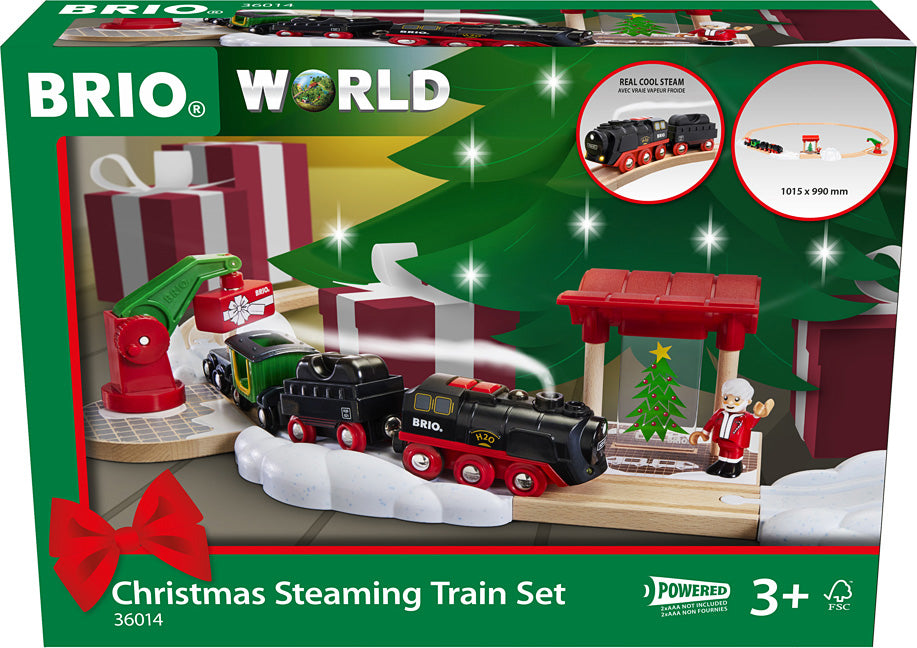 BRIO Christmas Steaming Train Set (PICKUP Only)
