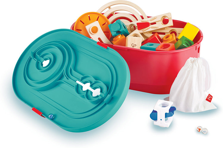 Quadrilla Stack Track Bucket Builder Set