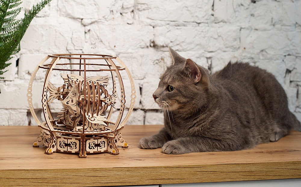 Ugears Mechanical Aquarium Model Kit