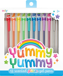 Yummy Yummy Scented Glitter Gel Pens 2.0 - 12 pk