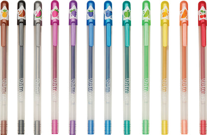 Yummy Yummy Scented Glitter Gel Pens 2.0 - 12 pk