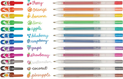 Yummy Yummy Scented Glitter Gel Pens 2.0 - 12 pk