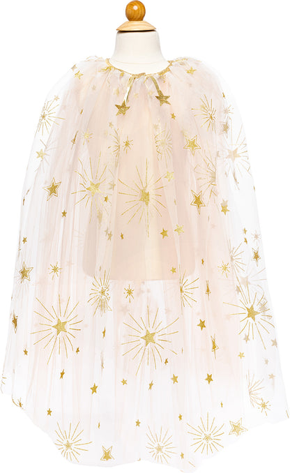 Golden Glam Party Cape - Size 4/6